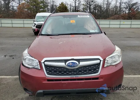 2015 Subaru Forester 2.5I Premium из США, поврежденный, VIN JF2SJADC2FH487682